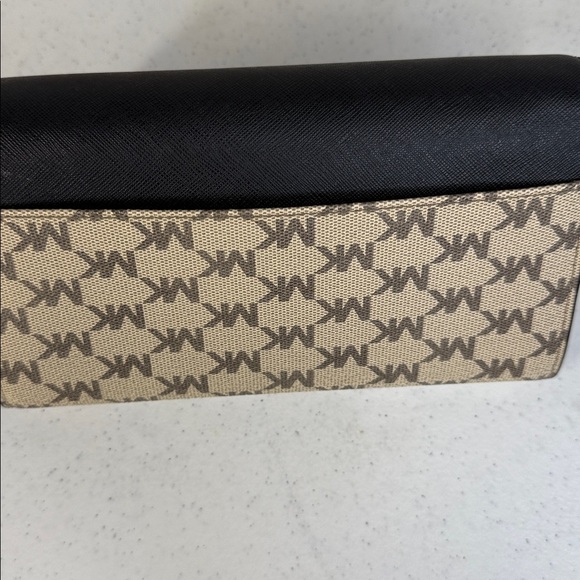 Michael Kors Jet Set Luggage Wallet on a Chain MK Signature Crossbody Bag - Picture 7 of 14